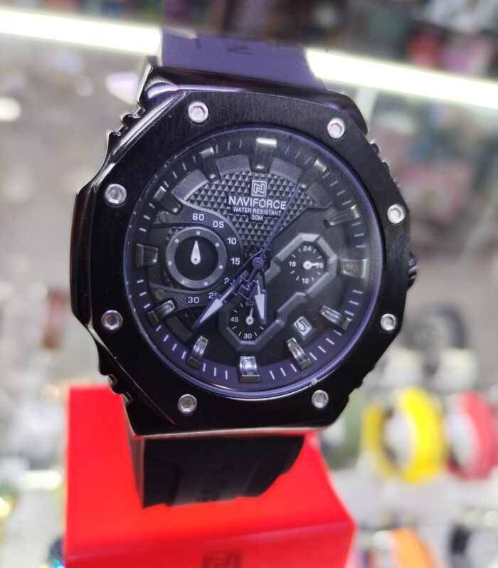 RELOJ NAVIFORCE NEGRO