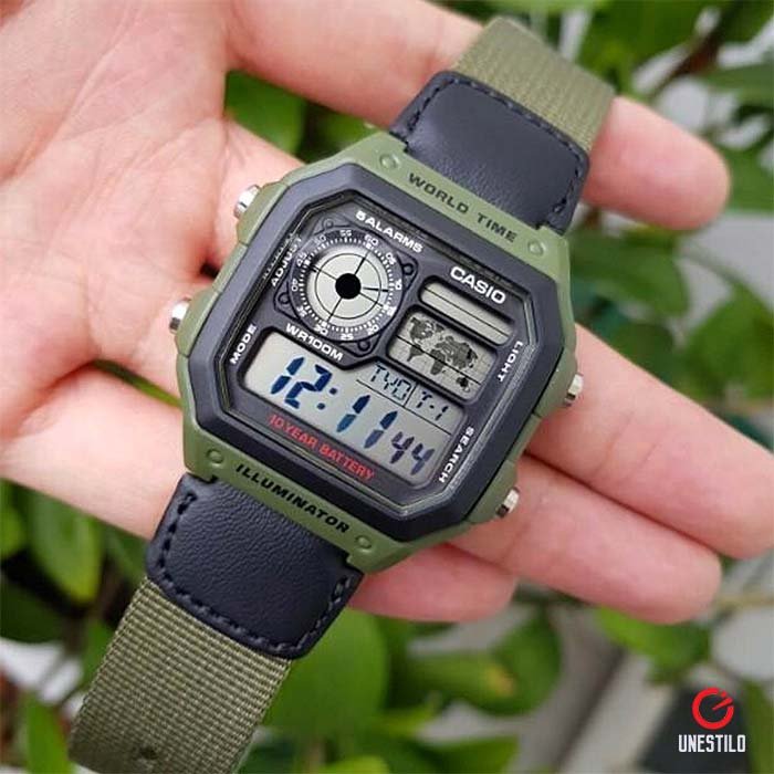 Reloj Casio AE-1200WHB-3BV 1088