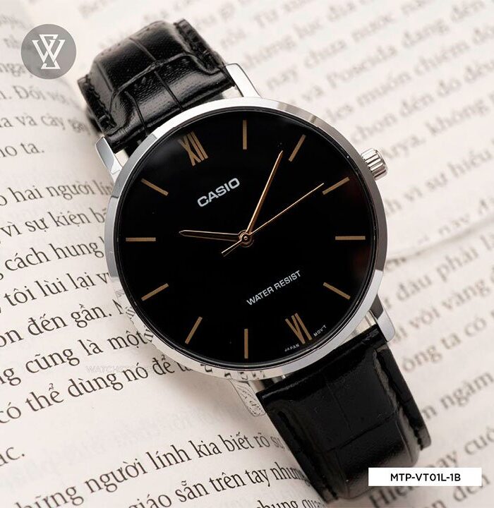 Reloj Casio MTP-VT01L-1B || 106