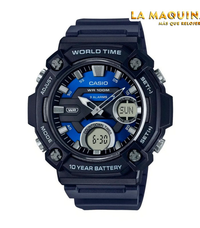 Casio World Time AEQ-120W-2AVDF